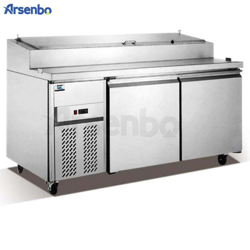 210W SS304 Commercial Worktop Freezer , Stable Under Counter Cooler Commercial