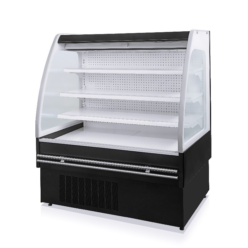 CE Antiwear Open Merchandiser Refrigerator , Durable Supermarket Display Freezer